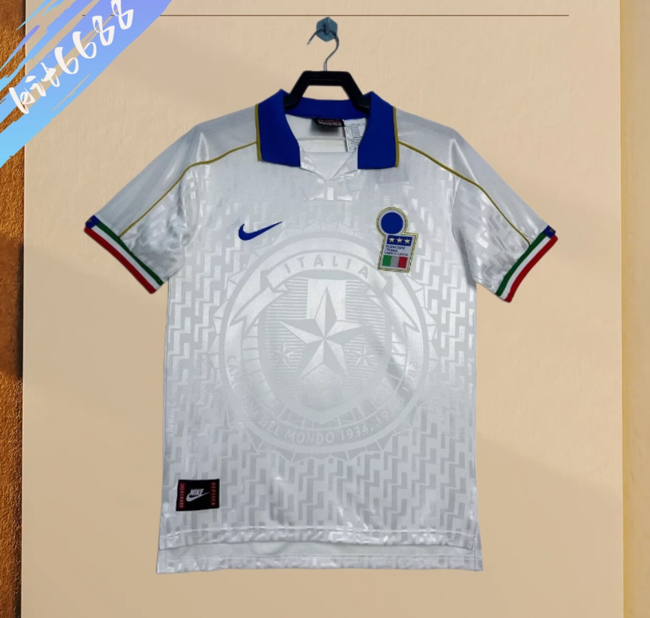 1995 Italy Away Retro Football Shirt