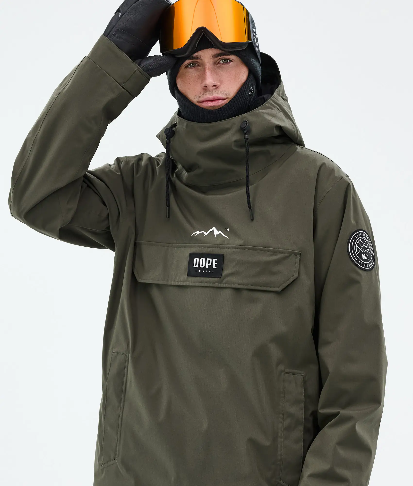 Blizzard Snowboard Jacket Men Olive Green