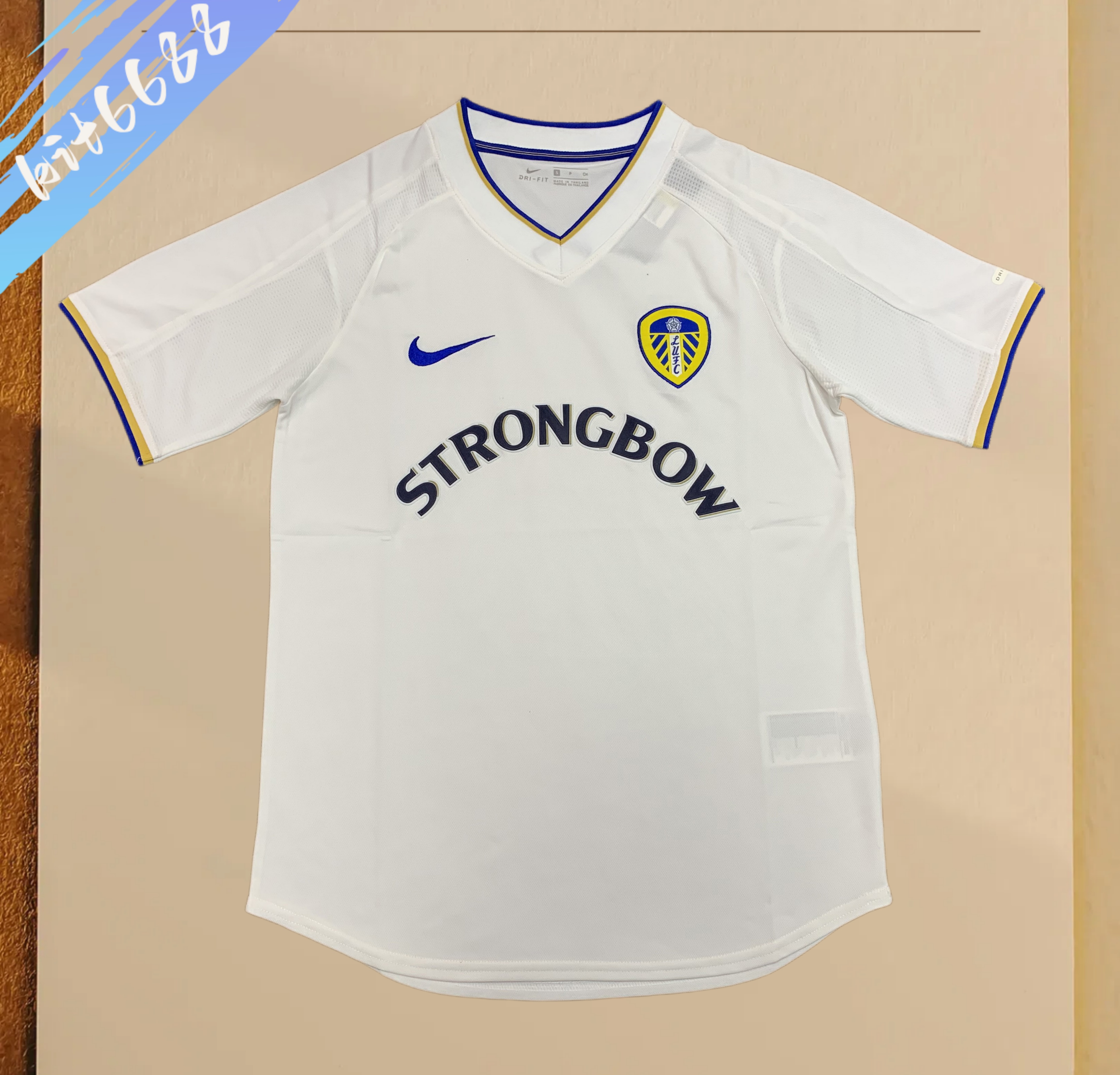 2000/2001 Leeds United Home Retro Football Shirt
