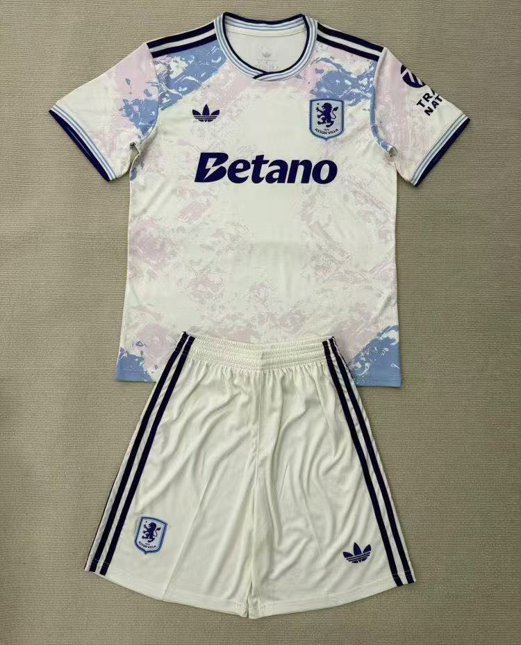 26 Aston Villa away kit
