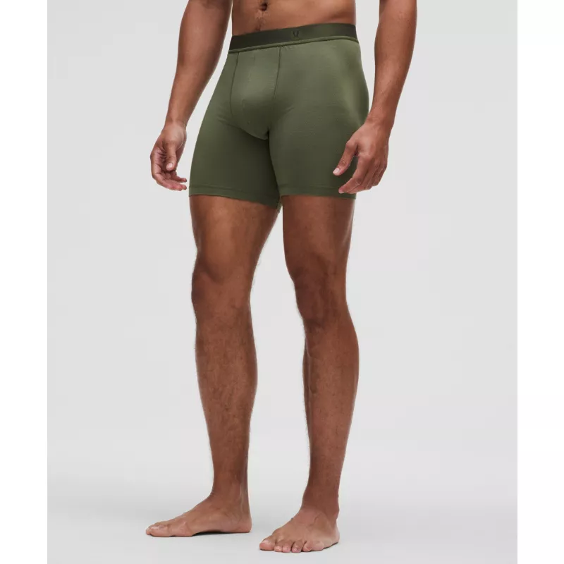 Always In Motion Long Mesh Boxer 7