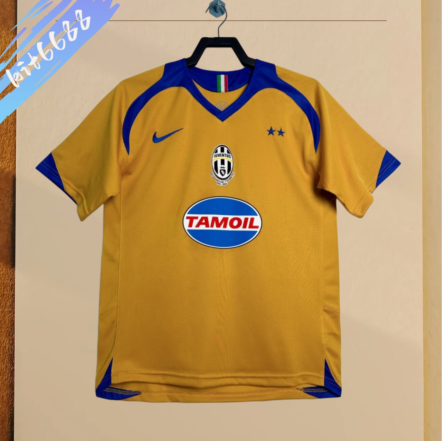 复制2005/2006 Juventus Third Away Retro Football Shirt