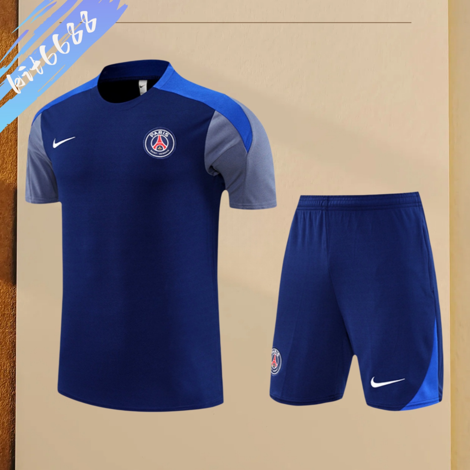 2025/2026 PSG Paris Saint Germain Short Sleeve Training Kit (Adult Kit)
