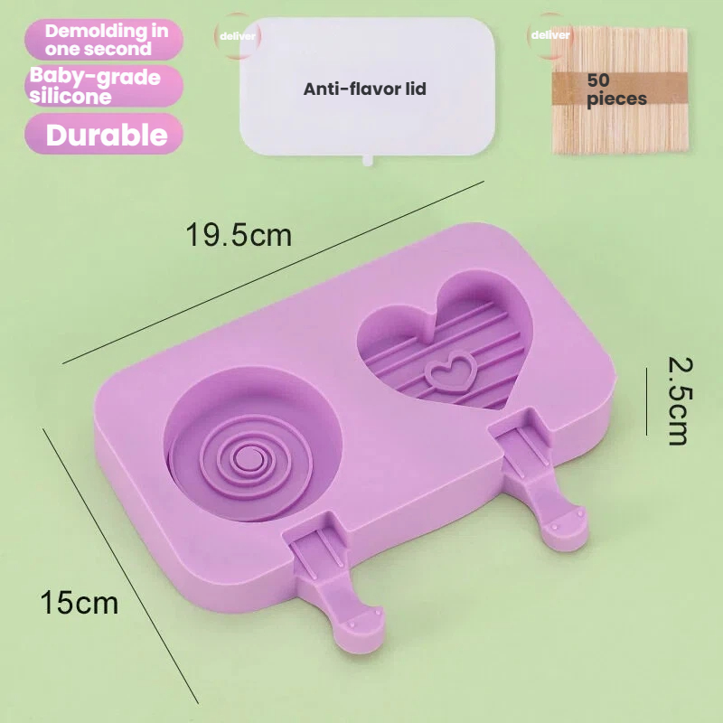 Cartoon Silicone Ice Pop Molds