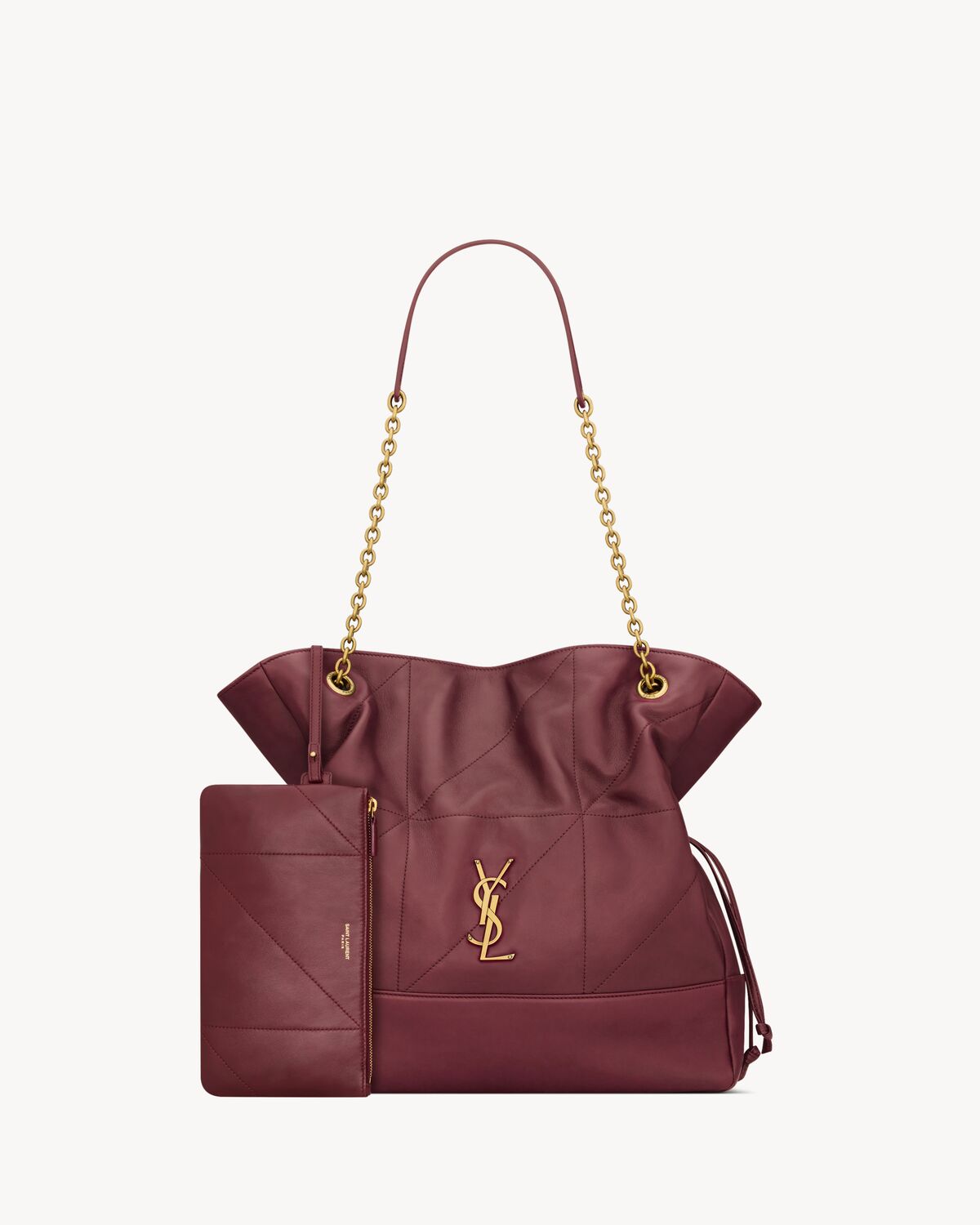 jamie shopping in lambskin BORDEAUX