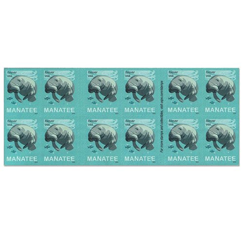 2024 Save Manatees Forever Stamps