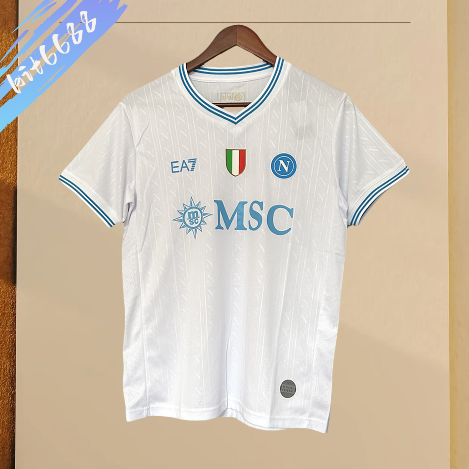 2025/2026 Napoli UCL Away Football Shirt (Fan)