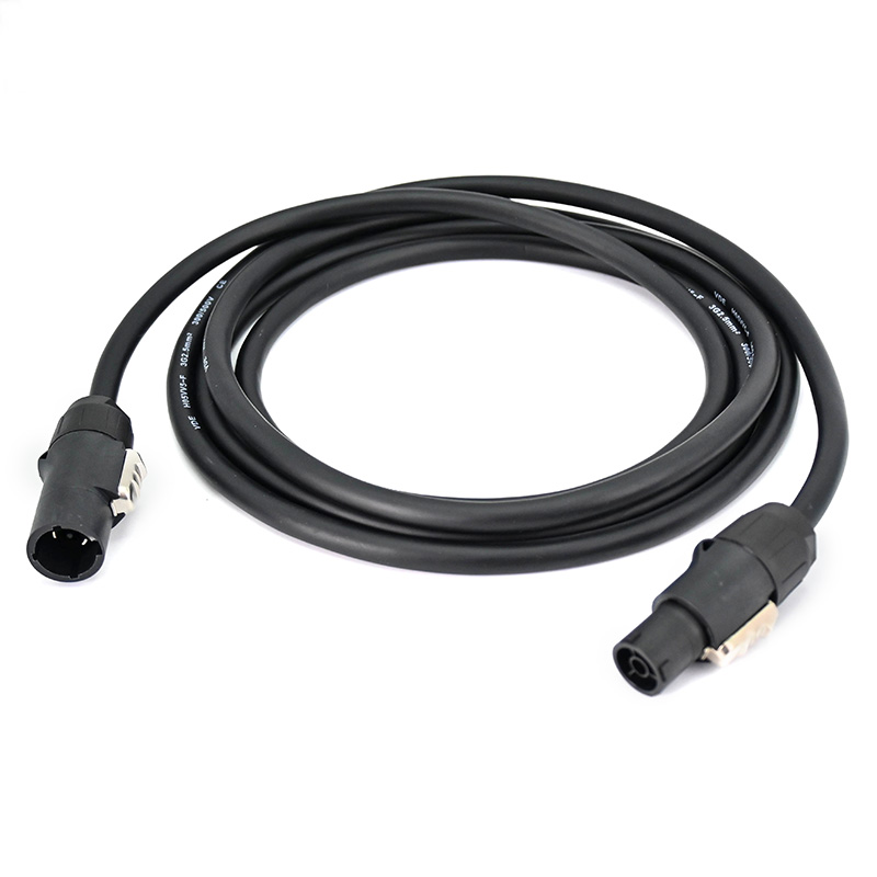 10m IP65 Truecon Powercon Cable 3x 2.5mm² TR305-10-BLK
