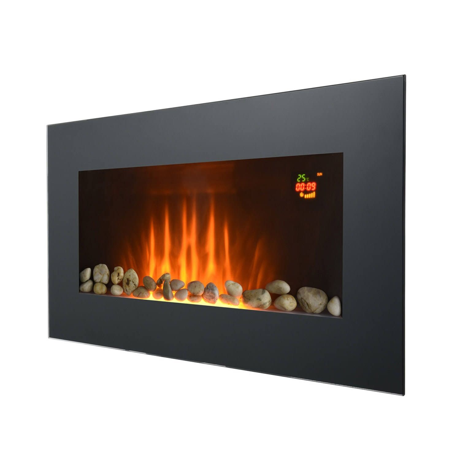 Bimar Caminetto elettrico a parete con telecomando