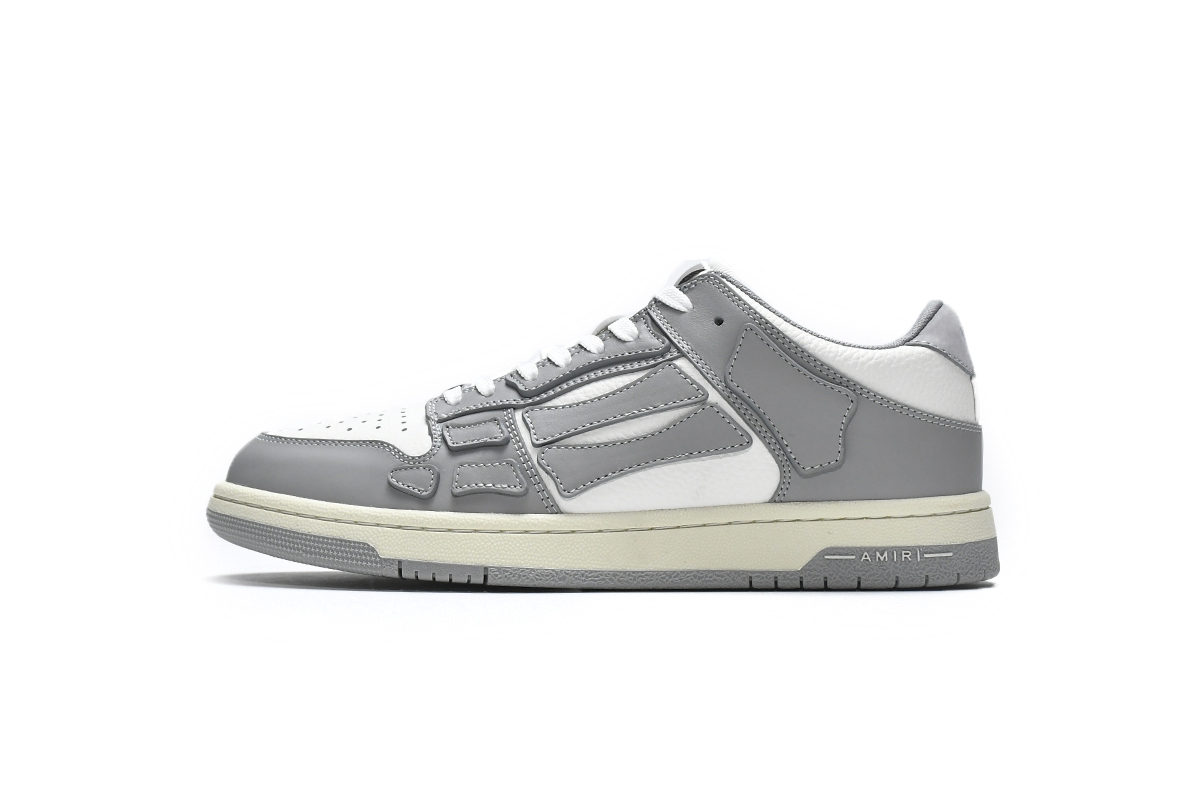 AMIRI Skel Top Low Whtie Grey MFS003-043