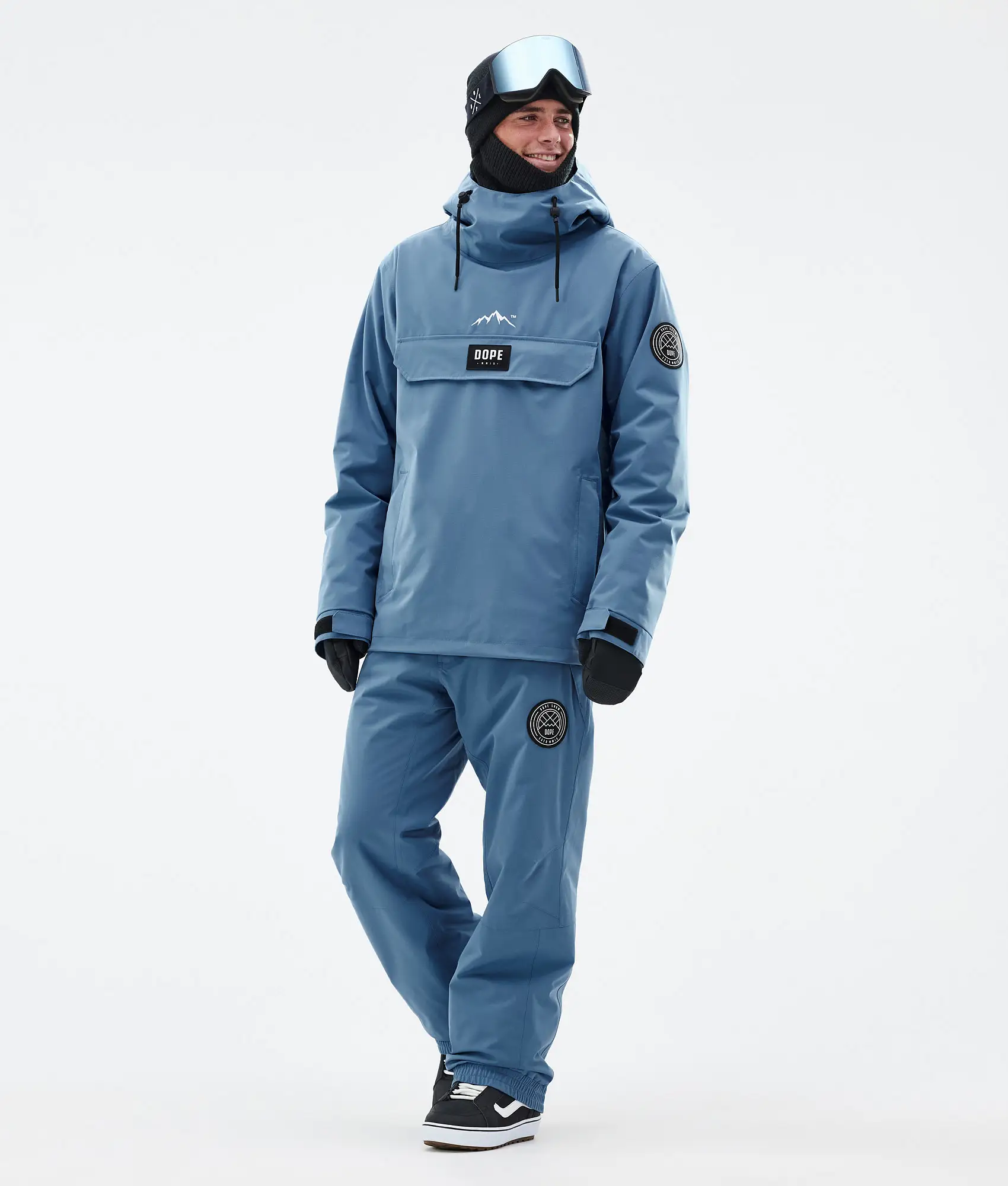 Blizzard 2024 Snowboard Pants Men Blue Steel