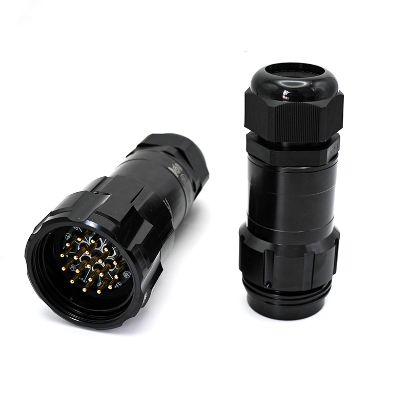 19 Pin Soca Male Female Plug Connector 1 PC TR330