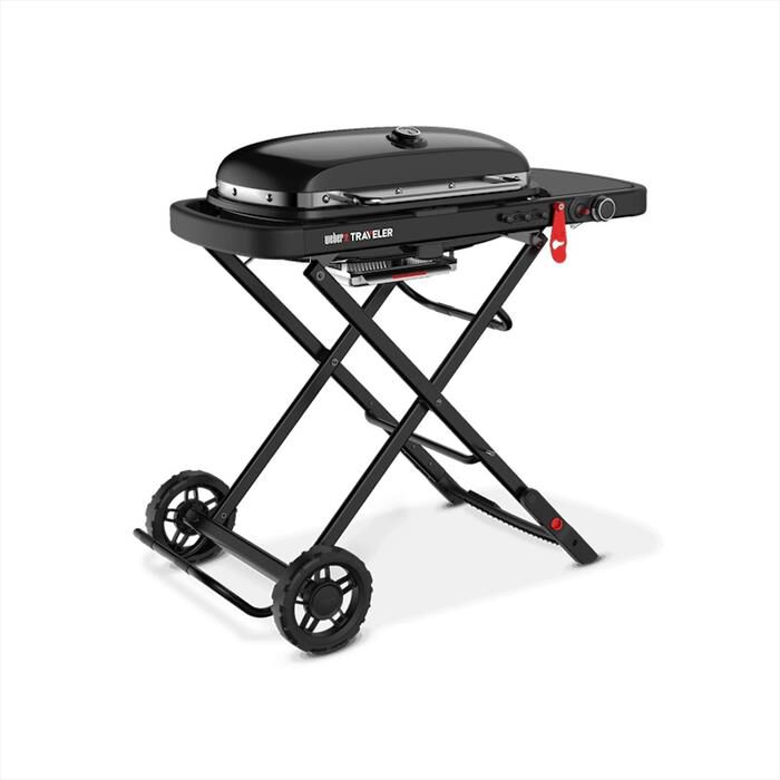 WEBER - TRAVELER COMPACT - BBQ A GAS-Nero