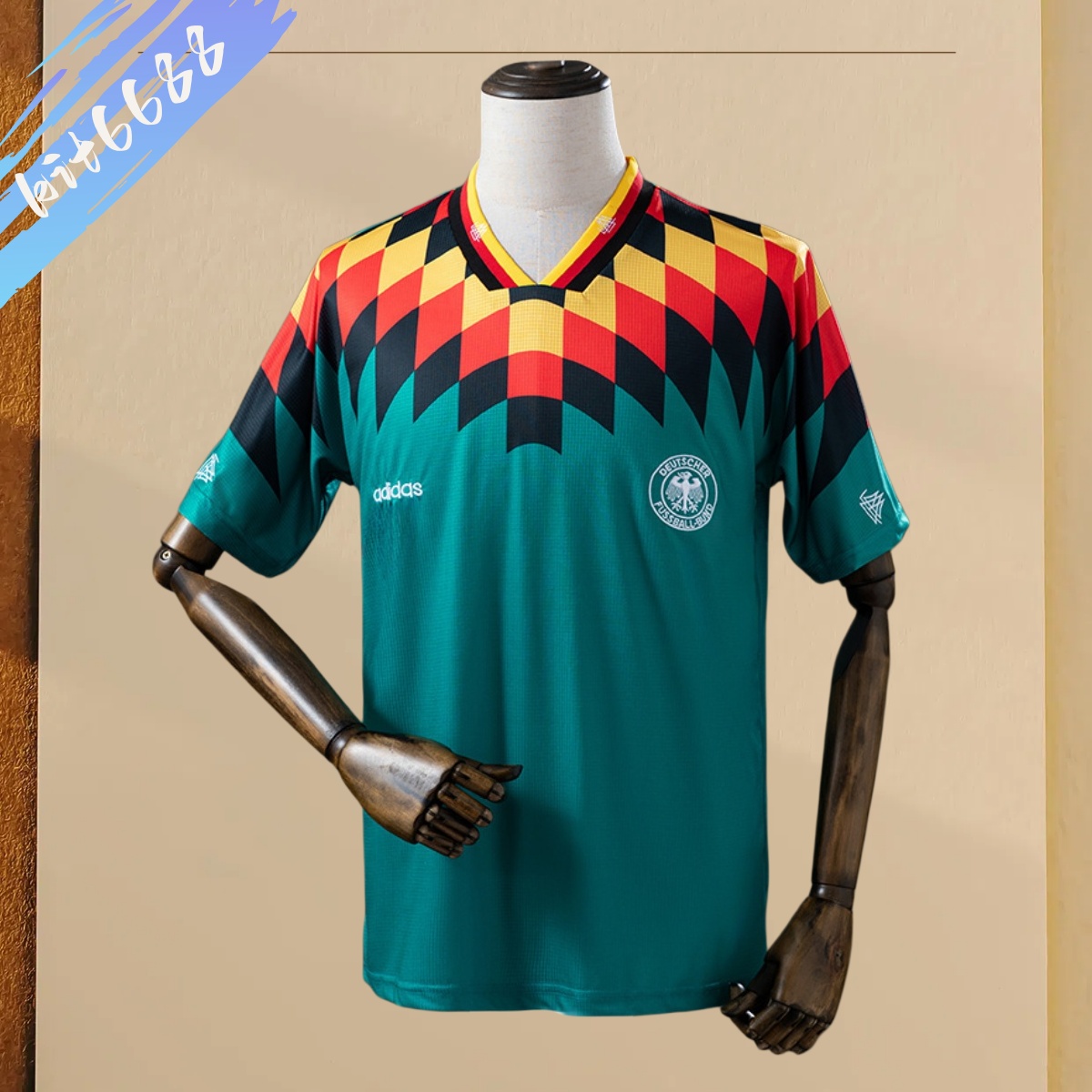 1994 Germany Away Retro Football Shirt