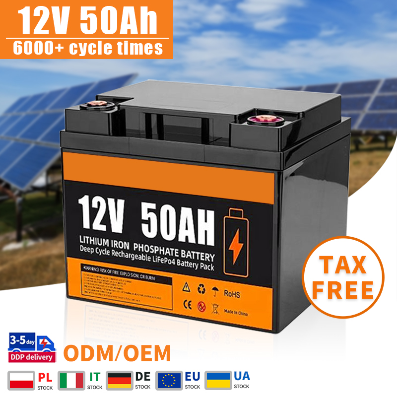 Lithium Ion Batteries Pack 12v 50ah