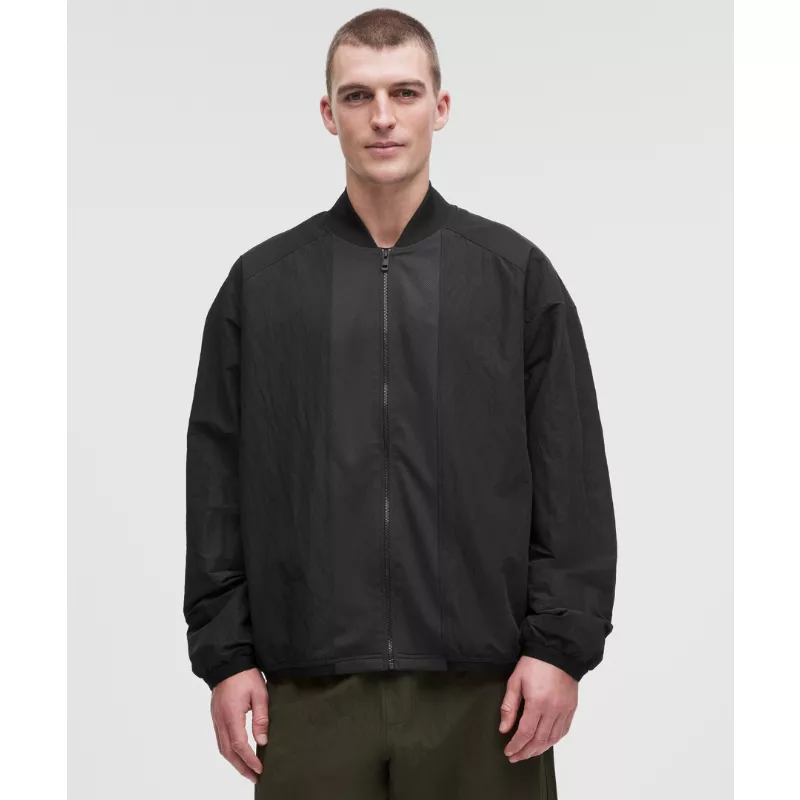 Mesh-Panelled Track Jacket