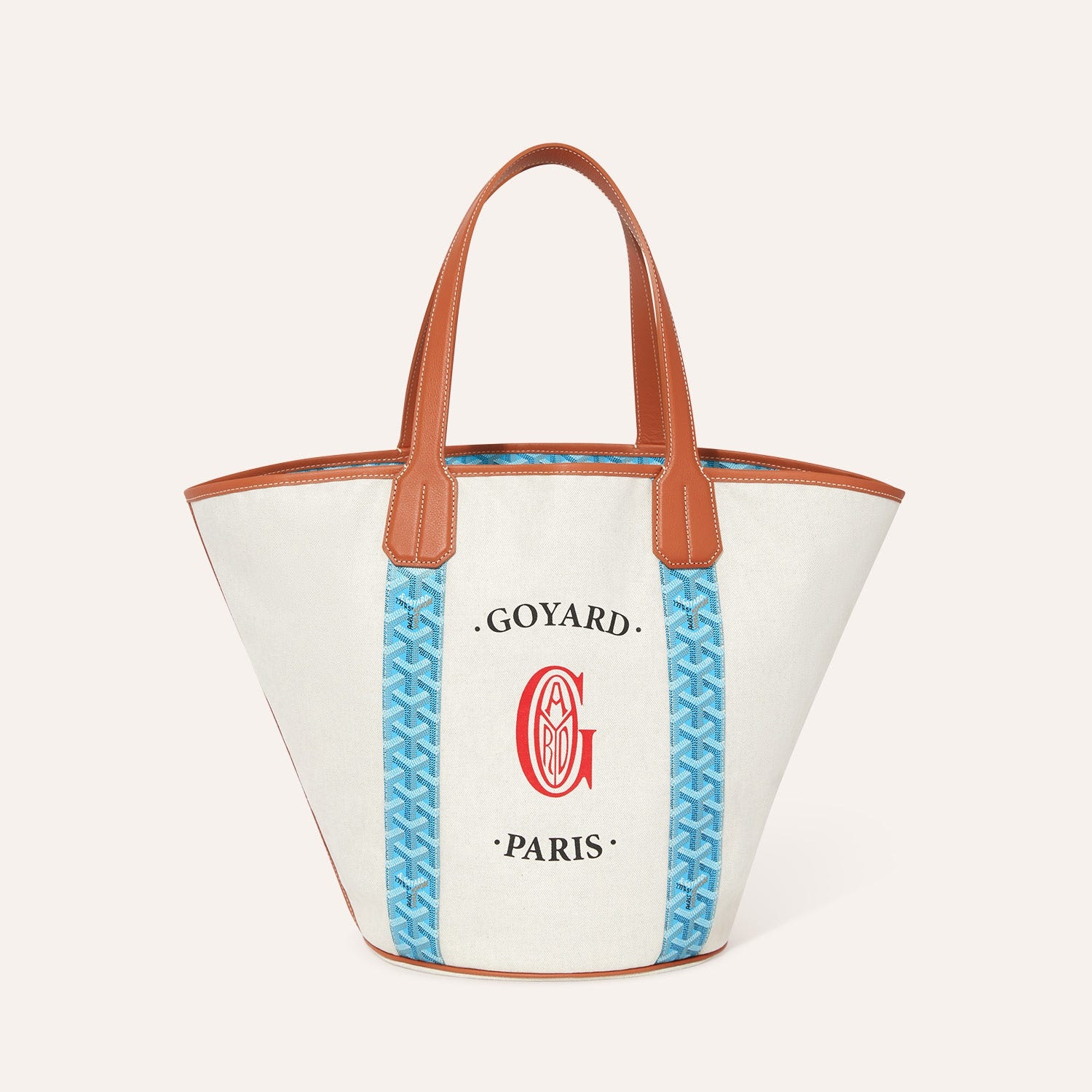 Belharra Bag Turquoise & Tan