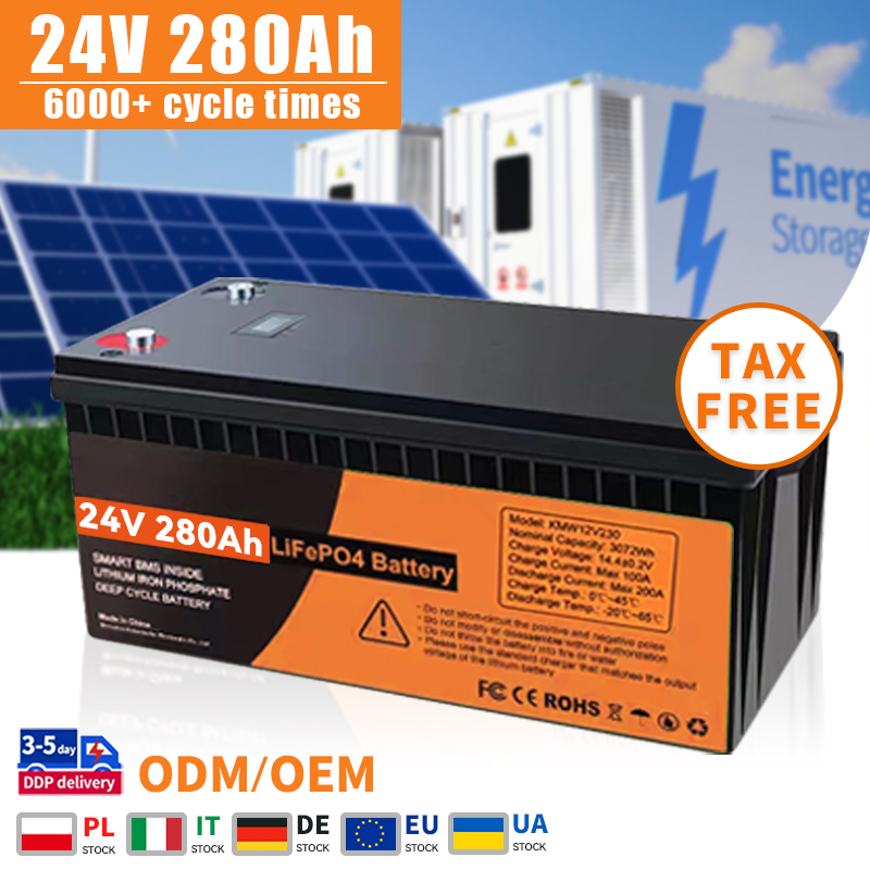 Lithium Ion Batteries Pack 24v 280ah