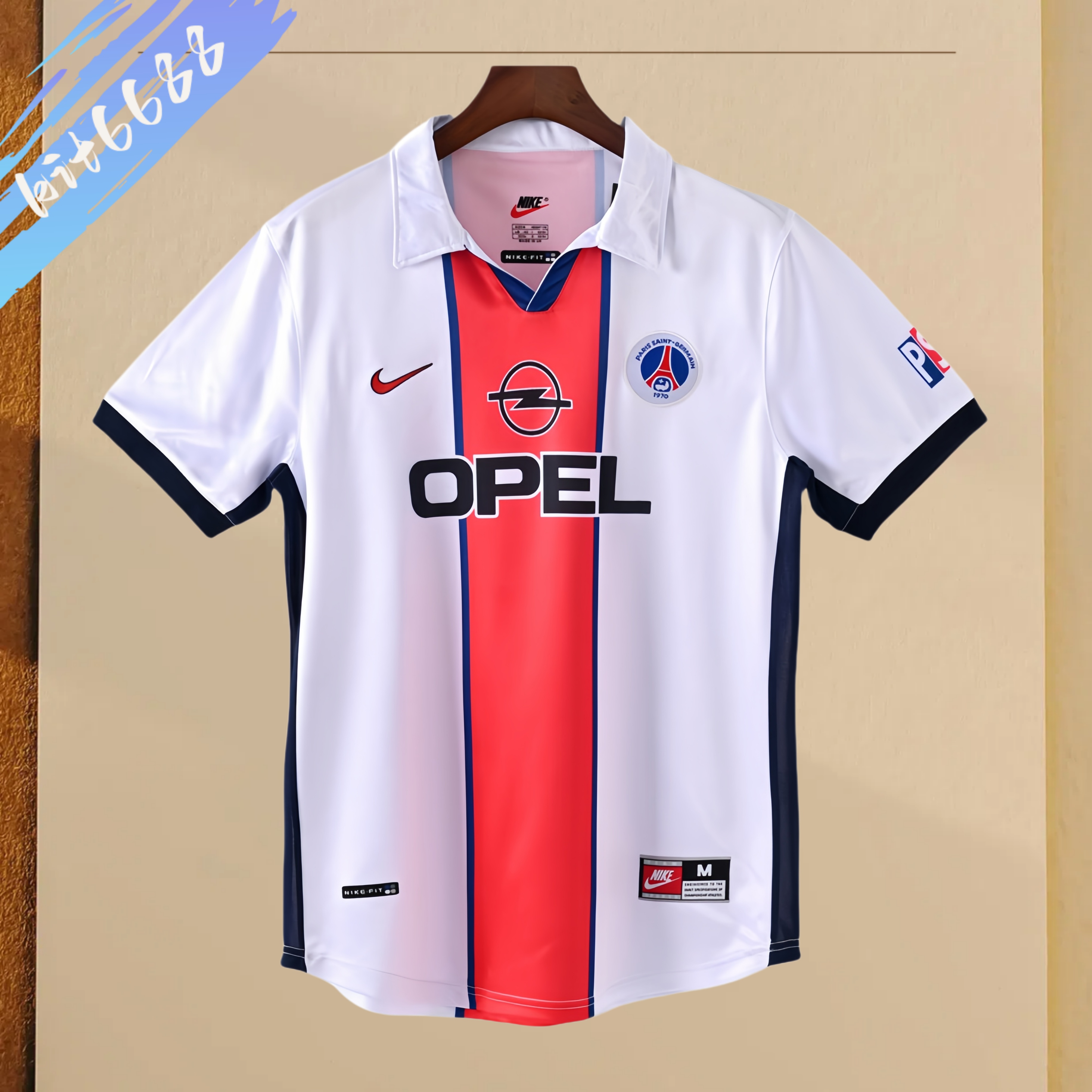 1998/1899 PSG Paris Saint-Germain Away Vintage Football Shirt