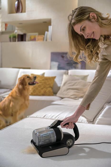 HOOVER - Aspirapolvere senza filo HMC520UV 011-Nero, Metallico