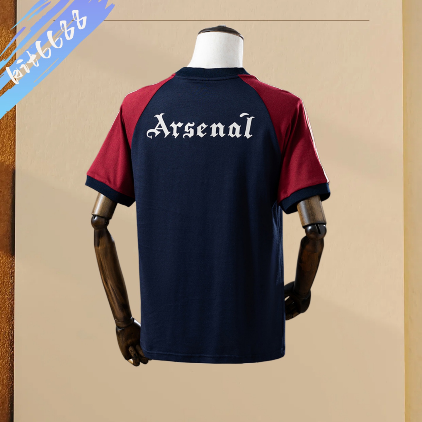 2025/2026 Arsenal Adicolor Classics Navy T-Shirt  Football Shirt（Fans version）