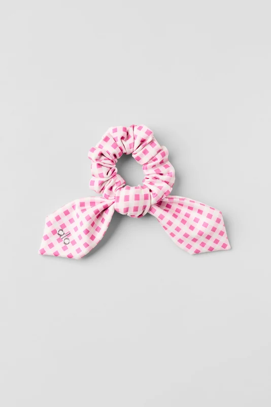 Airlift Gingham Rhythm Scrunchie