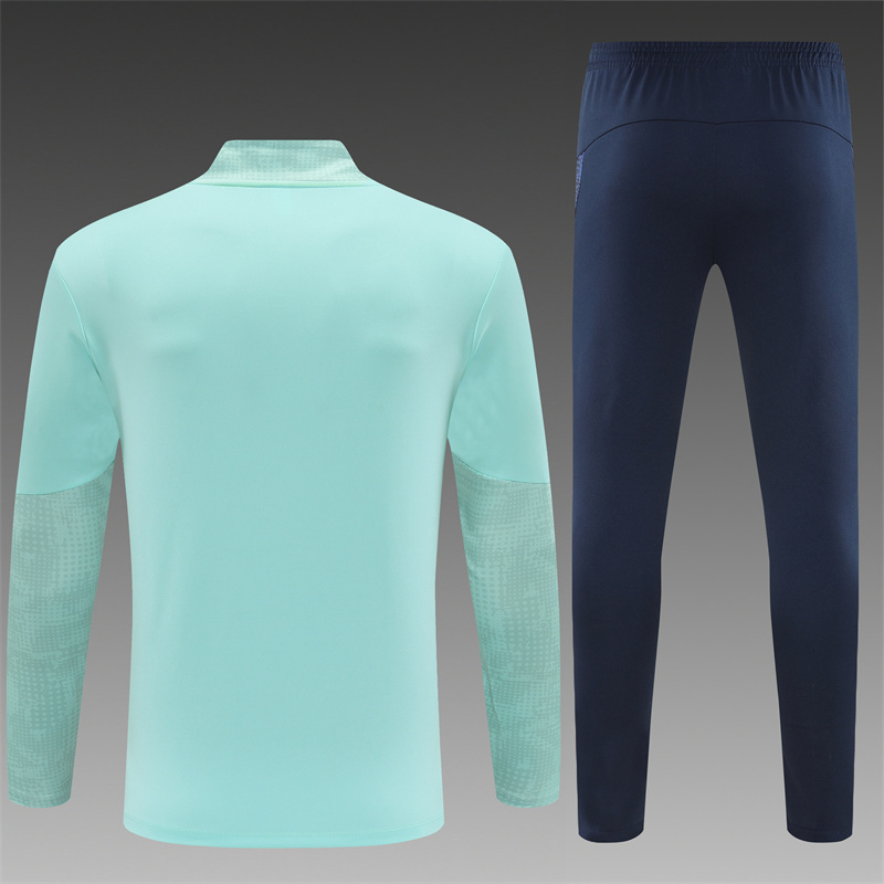 25/26 Marseille Half Pull Training Training Suit (Adult and Children's Set)