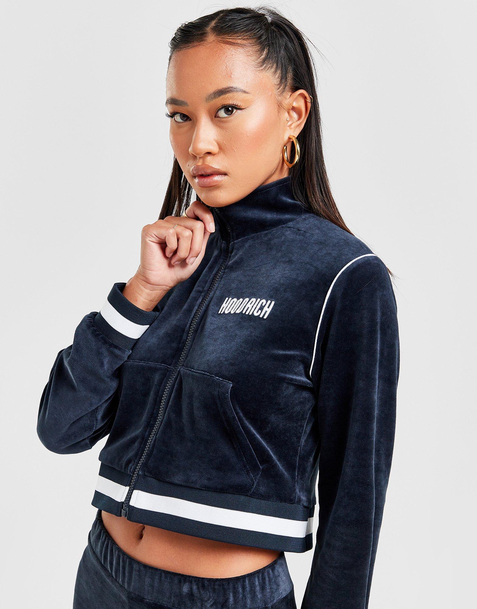 Hoodrich Velours Full Zip Hoodie