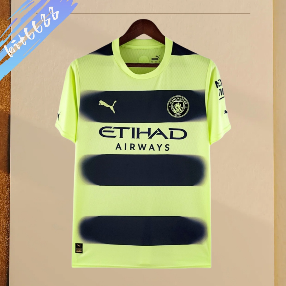 2022/2023 Manchester City Third Away Football Shirt (Fans)