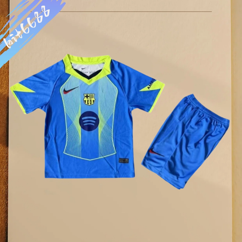 2025/2026 Barcelona Special Edition Football Shirt (Kids Kit socks)