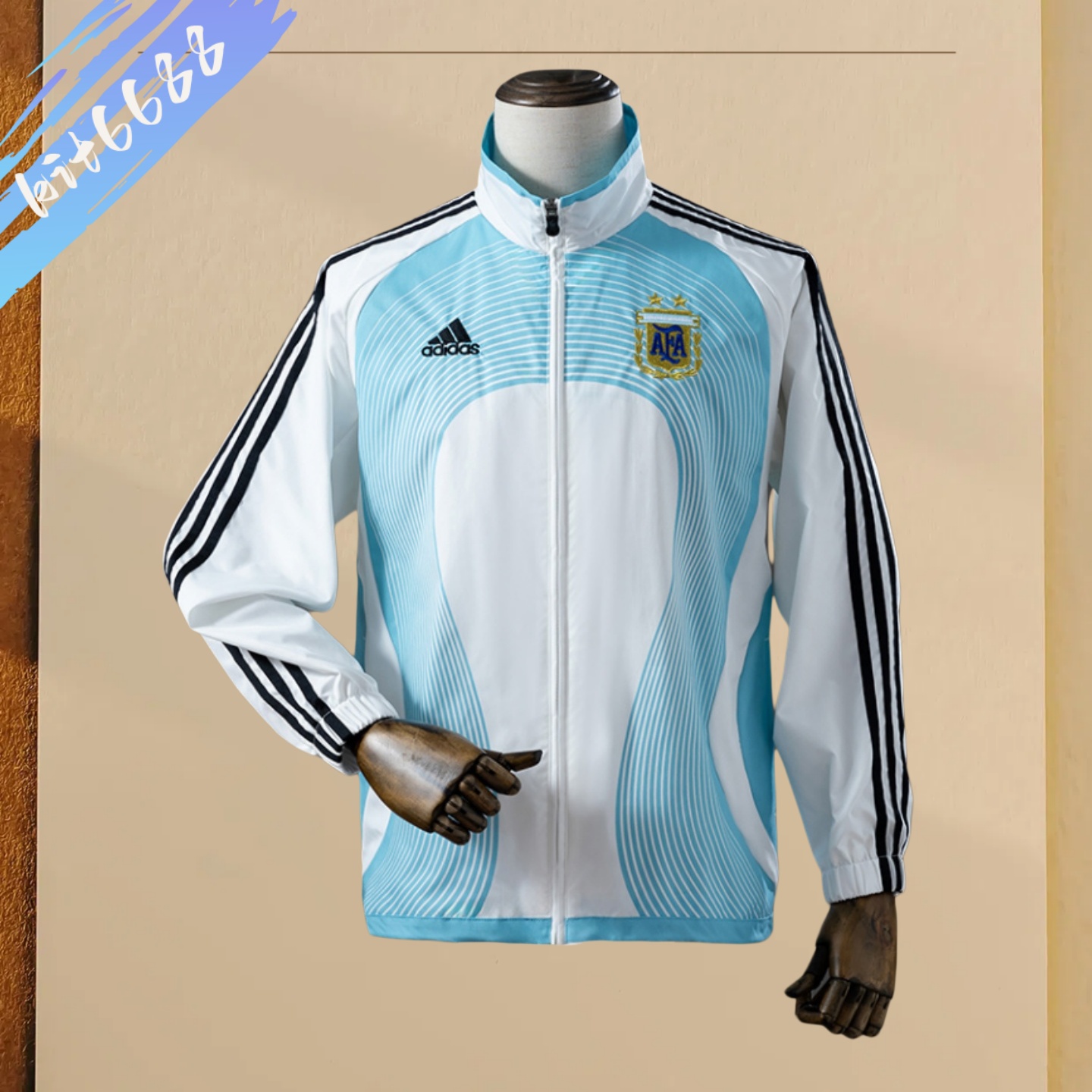 05/06 Argentina  Retro Football Casual Windbreaker