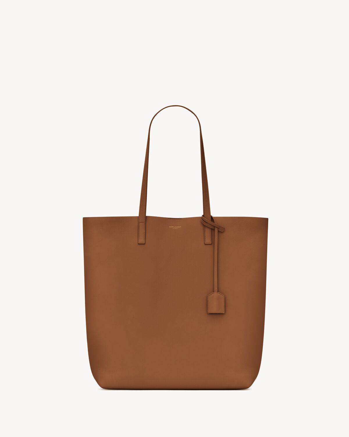 shopping saint laurent in leather BRICK