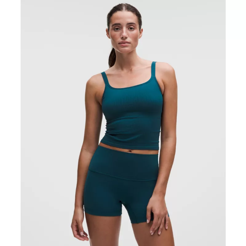 Ebb to Street Scoop-Neck Cropped Tank Top Light Support, B/C Cup