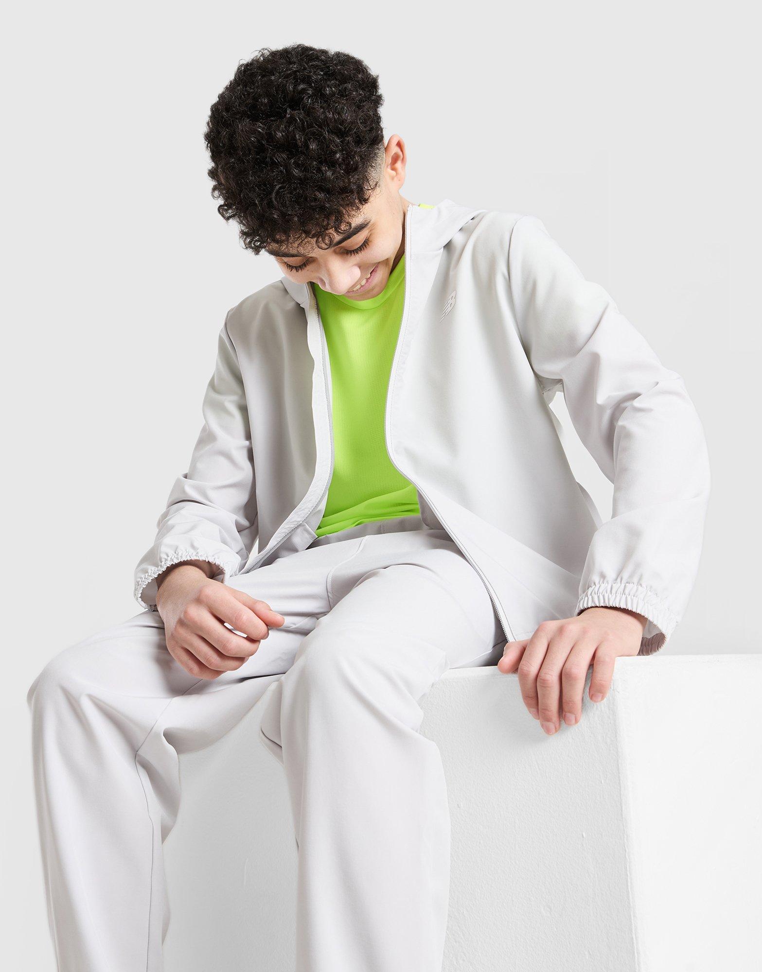 New Balance Woven Full Zip Jacket Junior