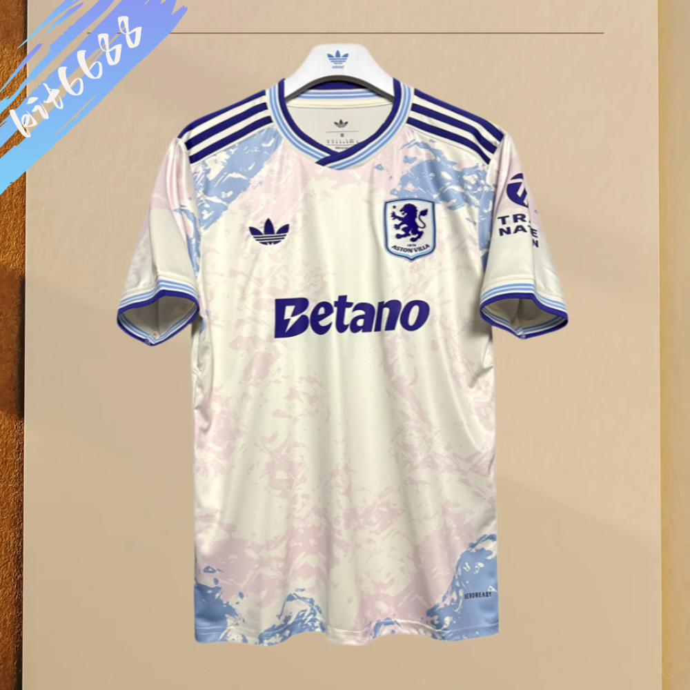 2025/2026 Aston Villa Third Away Football Shirt （Fans version）
