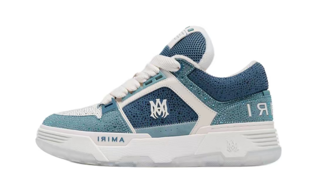 AMIRI Crystal Ma-1 Sneakers Dusty Blue