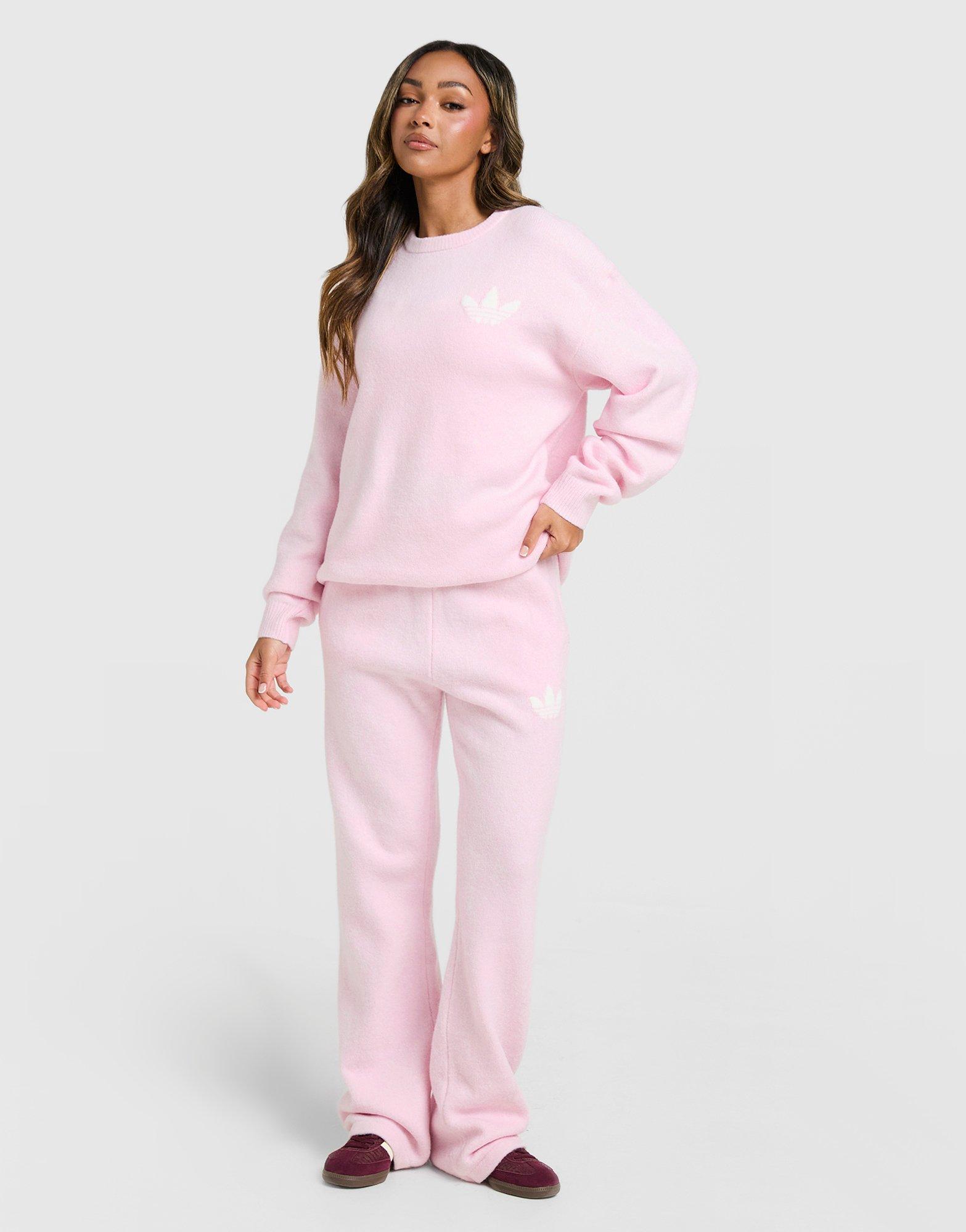 adidas Originals Trefoil Knit Crew Sweatshirt Damen