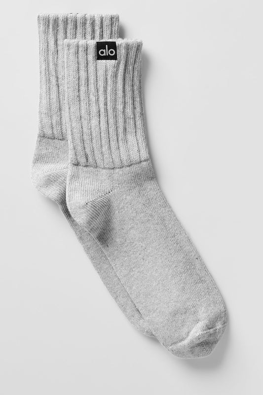 Unisex Half-Crew Scrunch Sock