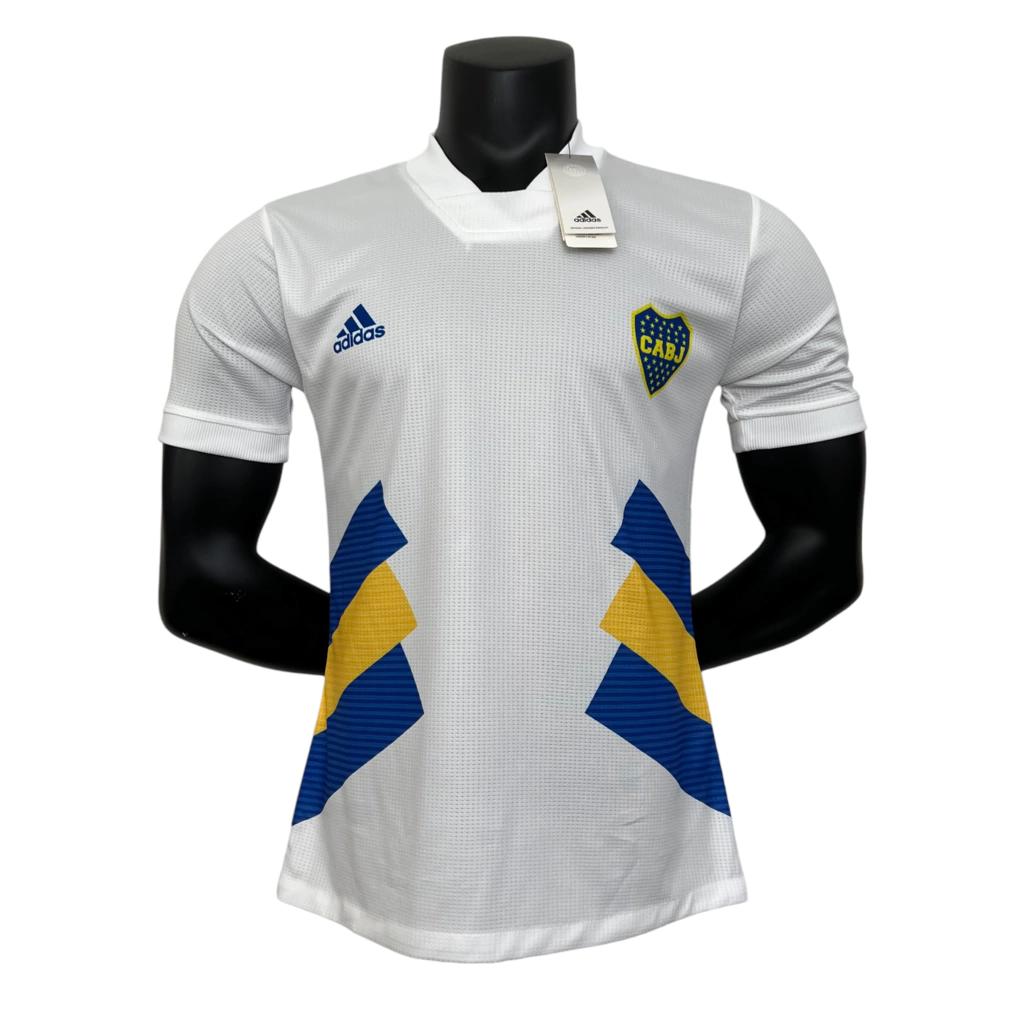Boca Juniors 23-24 Special Player Version White with Blue and Yellow Details