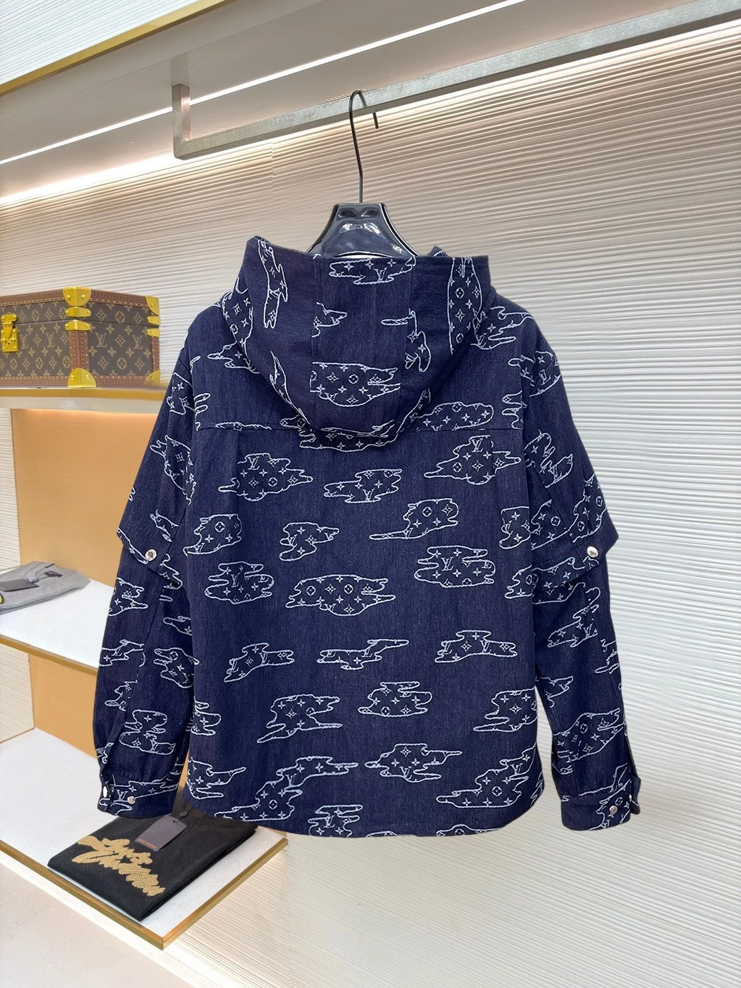 Louis Vuitton Jacken 26SS Denim Blau Jacken EJ789897