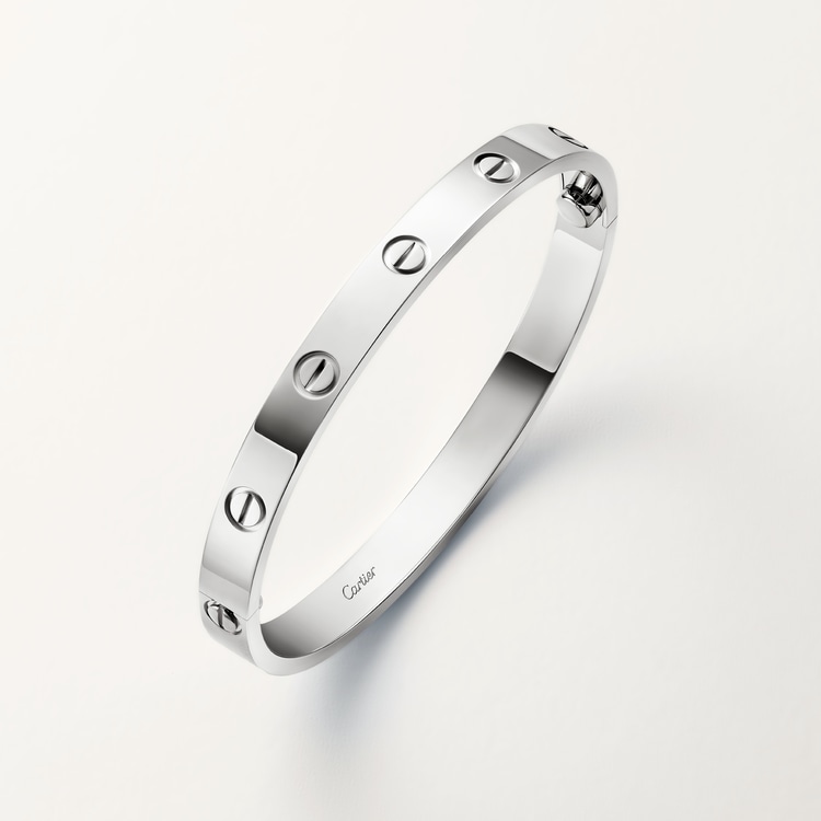 LOVE bracelet, classic model White gold 6.1 mm