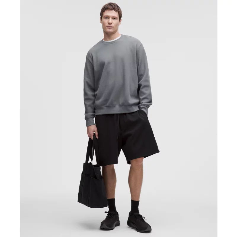 Cotton-Blend Waffle-Knit Long Sleeve