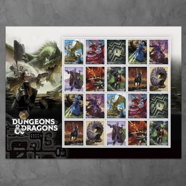 2024 forever stamps Dungeons   Dragons