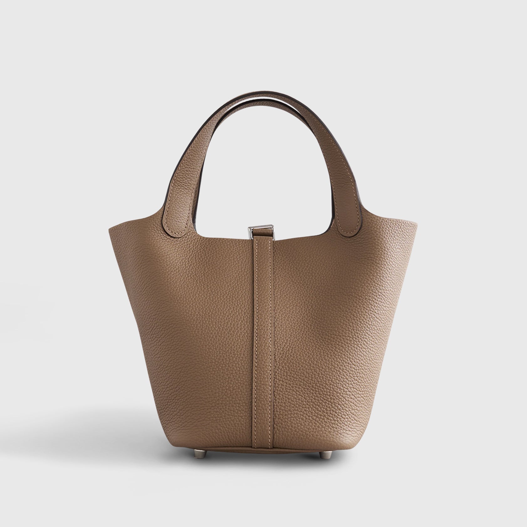 Hermès Picotin 18 Clemence Beige De Weimar Palladium Hardware
