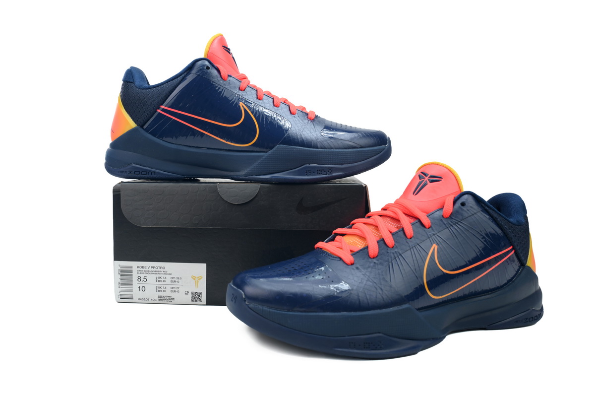 Caitlin Clark x Zoom Kobe 5 Protro 'Indiana Fever' IM3207-400