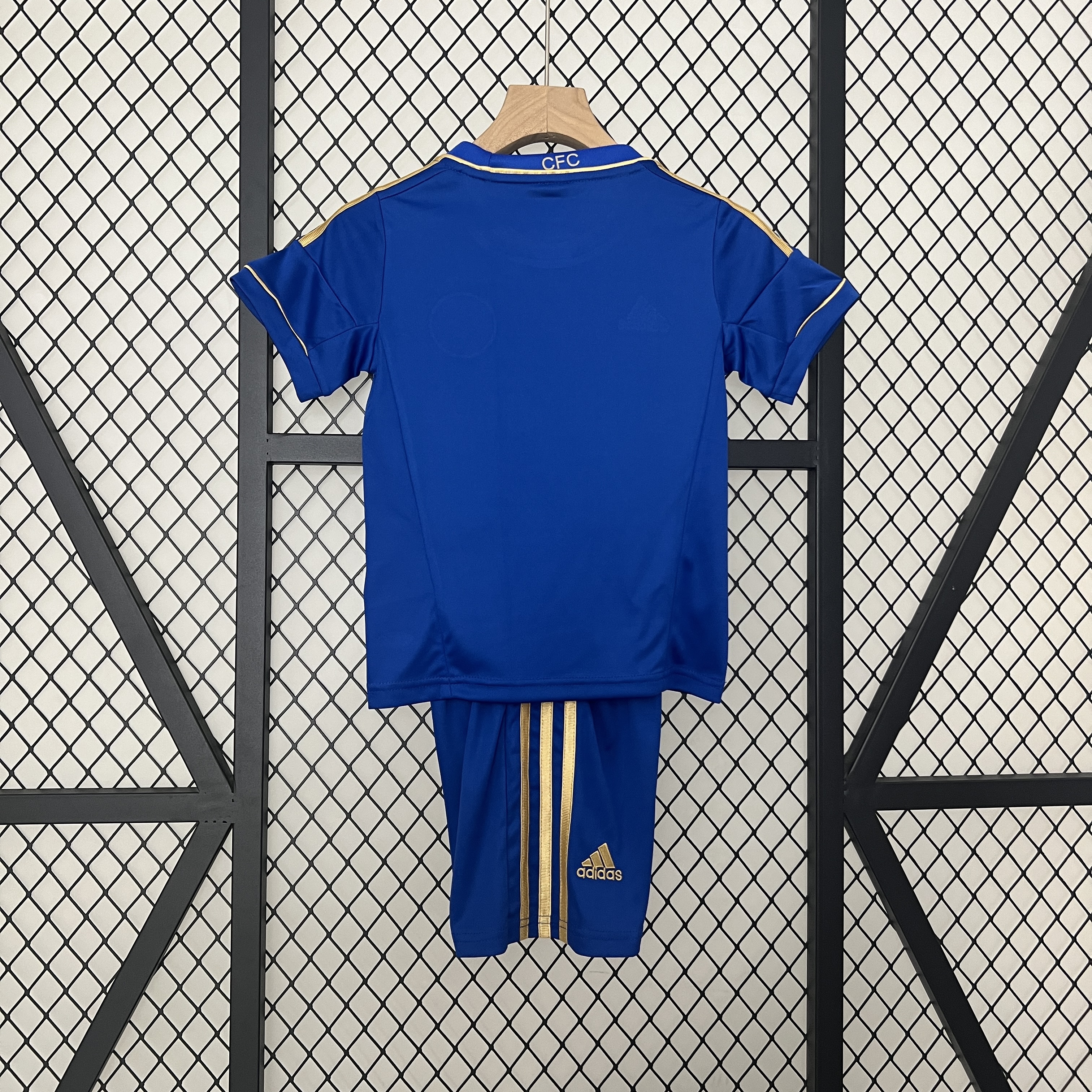 2012/2013 Chelsea Home Retro Champions League edition Football Shirt (Kids Kit)