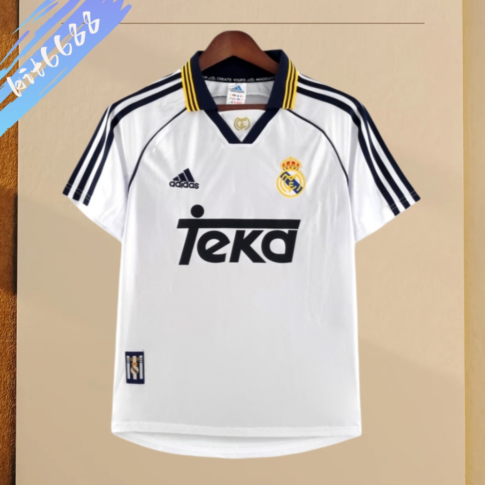 1998/2000 Real Madrid Home Retro Football Shirt