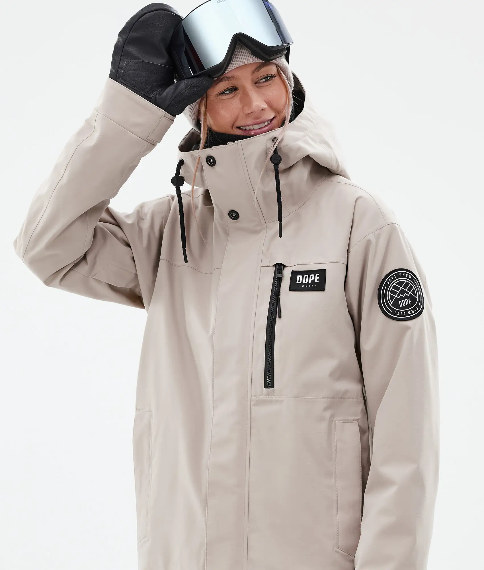 Blizzard W Full Zip 24 Snowboard Jacket Women Sand