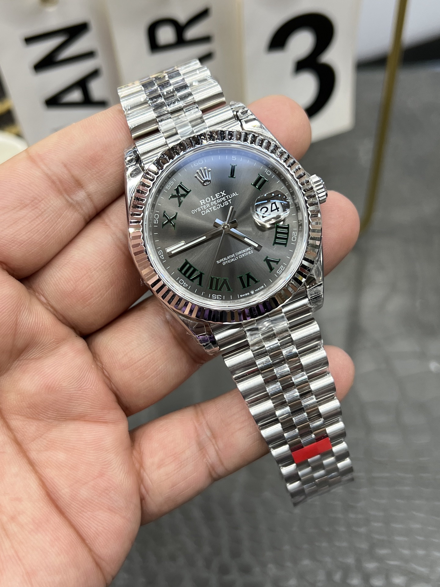 Rolex Datejust 41 Oyster 41mm Oystersteel and white gold M126334-0022