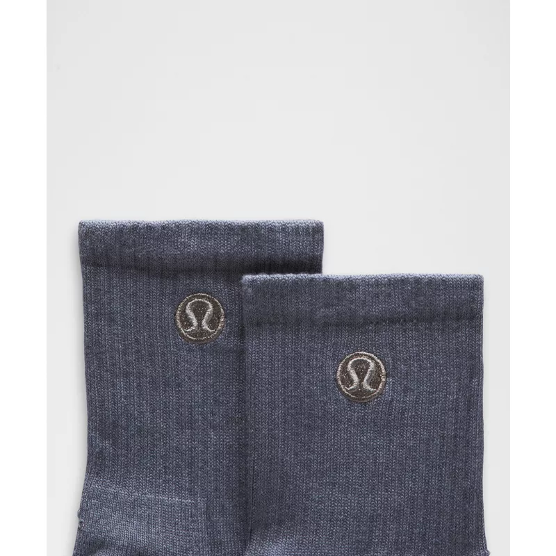 Unisex Daily Essential Quarter Socks 6 Pack